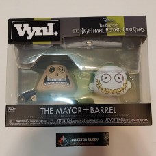 Funko Vynl Nightmare Before Christmas The Mayor & Barrel Vinyl Figure 2-Pack NBX FU34002